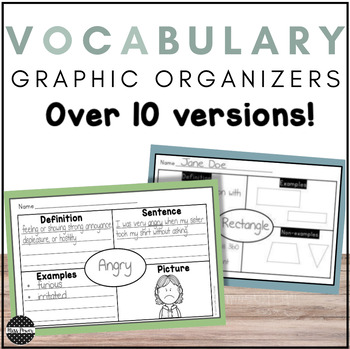 Preview of Frayer Model | Vocabulary Activities | Frayer Model Printable | Graphic