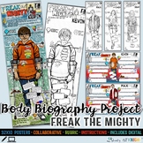 Freak The Mighty, Body Biography Project Bundle, For Print