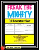 Freak the Mighty Full Literature Unit