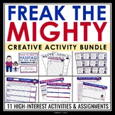 Freak the Mighty Activity Bundle - Creative Activities and