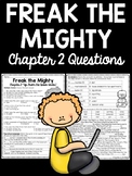 Freak the Mighty Chapter 2 Reading Comprehension Questions