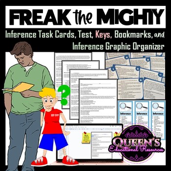 Preview of Freak the Mighty Inference Test, Making Inferences, Freak the Mighty Assessment
