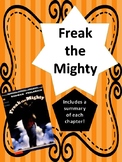 Freak the Mighty Simplified Novel
