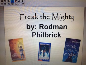 Preview of Freak the Mighty Novel Activities and Review Questions