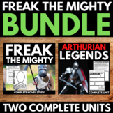 Freak the Mighty Novel Study Bundle - Arthurian Legends - King Arthur Activities