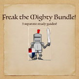 Freak the Mighty Novel Study Guide Bundle- comprehension, 
