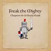 Freak the Mighty Novel Study Guide Chapters 16-20