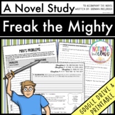 Freak the Mighty Novel Study Unit - Comprehension | Activi