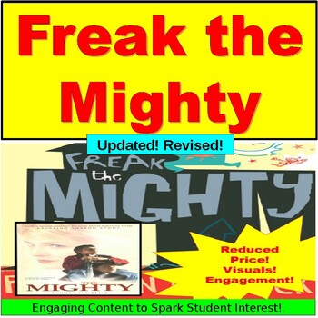Preview of Freak the Mighty PowerPoint, Google Slides