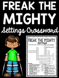 Freak the Mighty Settings Crossword Puzzle Review