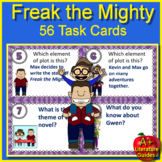 Freak the Mighty Task Cards (56) Comprehension, Skill Buil