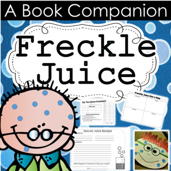 Preview of Freckle Frenzy:  Book Companion for Freckle Juice