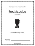 Freckle Juice - Reading Companion