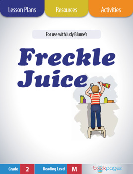 Preview of Freckle Juice Lesson Plan (Book Club Format - Conflict/Resolution)
