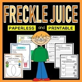 Freckle Juice Novel Study - Distance Learning