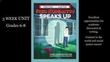 Preview of Fred Korematsu Speaks Up!  Unit
