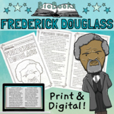 Frederick Douglass Biography Reading Passage Activity Book