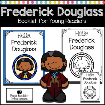 Preview of Black History Month Activities Frederick Douglass Emergent Reader