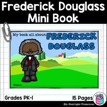 Preview of Frederick Douglass Mini Book for Early Readers: Black History Month