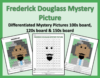 Preview of Frederick Douglass Mystery Picture