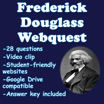 Preview of Frederick Douglass Webquest