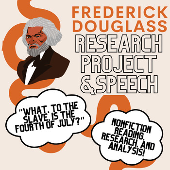 Preview of Frederick Douglass, "What to the Slave is the Fourth of July?" Reading + Packet