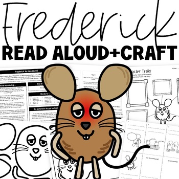 Preview of Frederick by Leo Lionni Craft Read Aloud and Activities Winter Activities