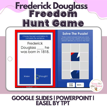 Preview of Frederick's Freedom Hunt Digital Game