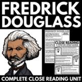 Fredrick Douglass Close Reading Activity - Black History M