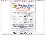Free! 1-10 Booklet Of Number Sense Forms
