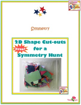 Preview of Free 2D Shape Cut-Outs for a Symmetry Hunt