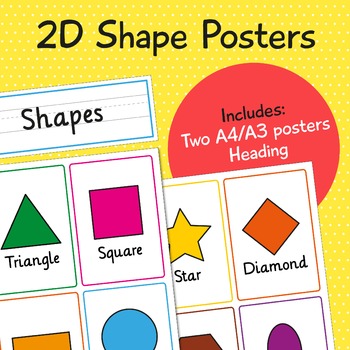 Preview of 2D Shape Posters