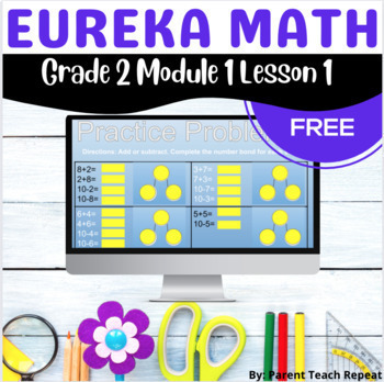 Preview of Free 2nd Grade Engage NY {Eureka} Math Module 1 Digital Lesson 1 Back to School