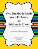 Free:  2nd Grade Math Word Problems