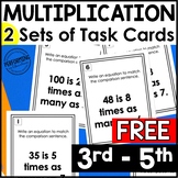 Free 3rd-5th Grade Math Centers | Multi-Digit Multiplicati