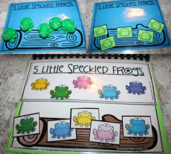 Download Free 5 Little Speckled Frogs by Differentiation Station Creations