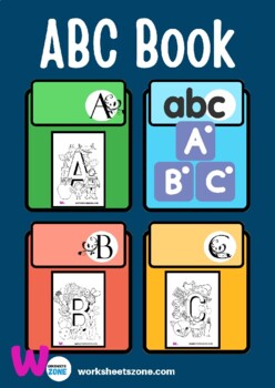 Preview of Free ABC Words and Alphabet Books for Kids