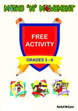 Free Maths N Movement (PE and Maths) Addition Activity For