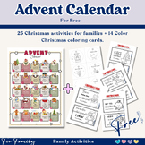 Free Advent Calendar | Activity for Kids