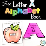 Free Alphabet Book Letter A Recognition Handwriting Beginn