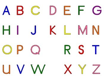 Free Alphabet Letters Mat by Keep Shining | Teachers Pay Teachers