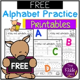 Free Alphabet Practice Printables