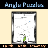 Free Angle Relationships Activity to Find Missing Angles i