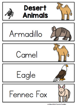 free animal cards for pocket charts by preschool printable tpt