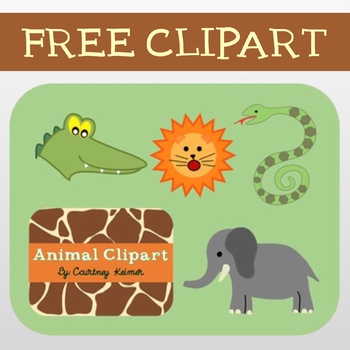 Preview of Free Animal Clipart for Commercial Use