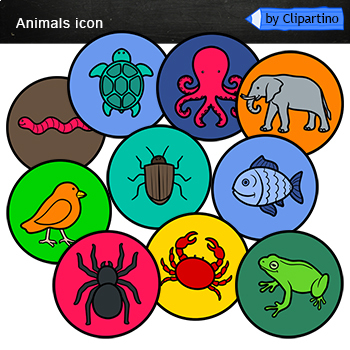 Preview of Free Animals icon Clip Art  Commercial use