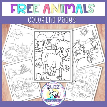 Free Animals Coloring pages A great coloring book for Kids by