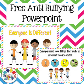 Preview of Free Anti Bullying Powerpoint