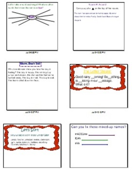 Preview of Free April morning messages based from 6+1 writing trait ideas
