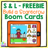 Free Articulation Boom Cards for Fall Speech Therapy